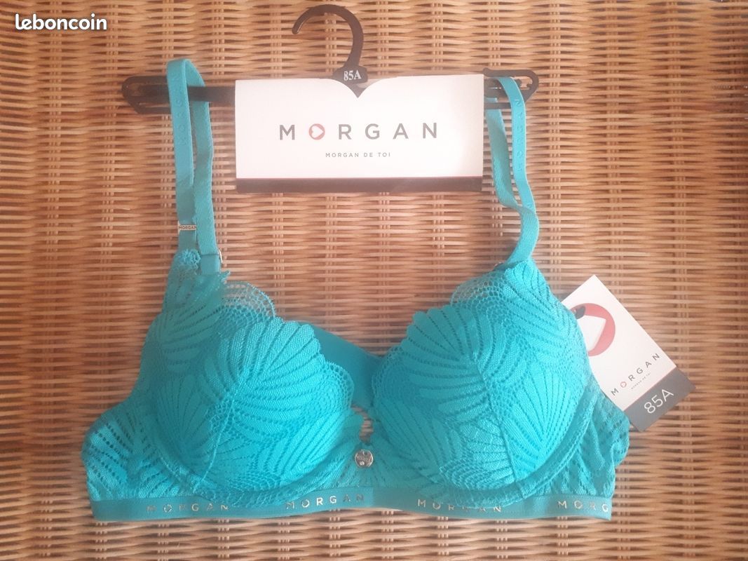 Morgan Sous Vetement Bleu Turquoise Vêtement De Bain MORGAN