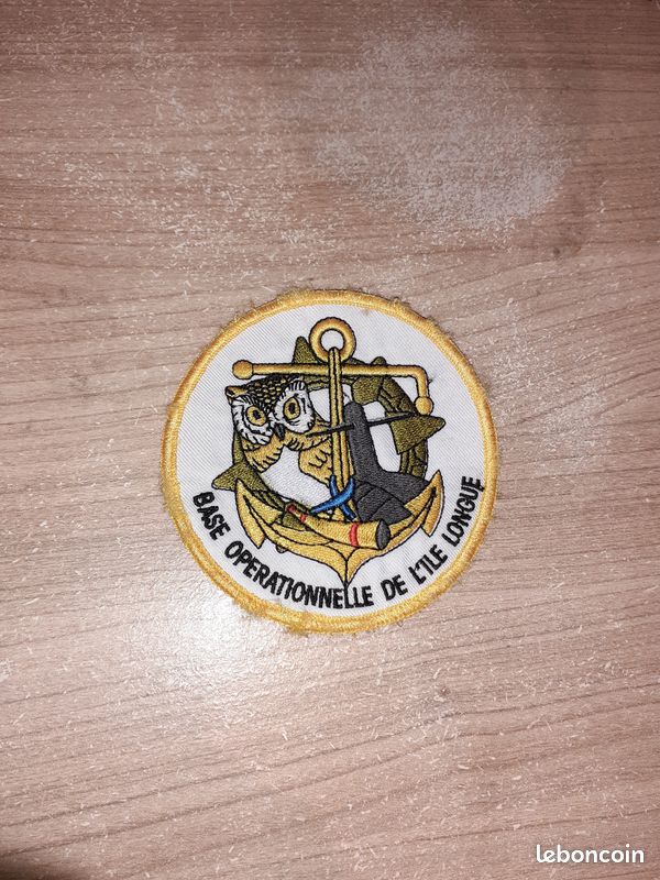 ECUSSON MARINE NATIONALE Le Ghoa / Shim Scratch Au Dos EUR 10,99