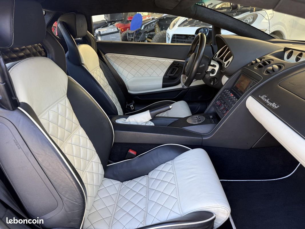 LAMBORGHINI GALLARDO 5.0 V10 - 520 - BV E-Gear COUPE Nera (image 12)