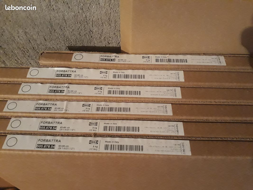 Panneaux FORBATTRA 62 x 80 blanc brillant (image 1)