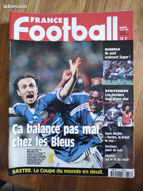 Coupe du monde 1998 - Librairie Walden Rare Books