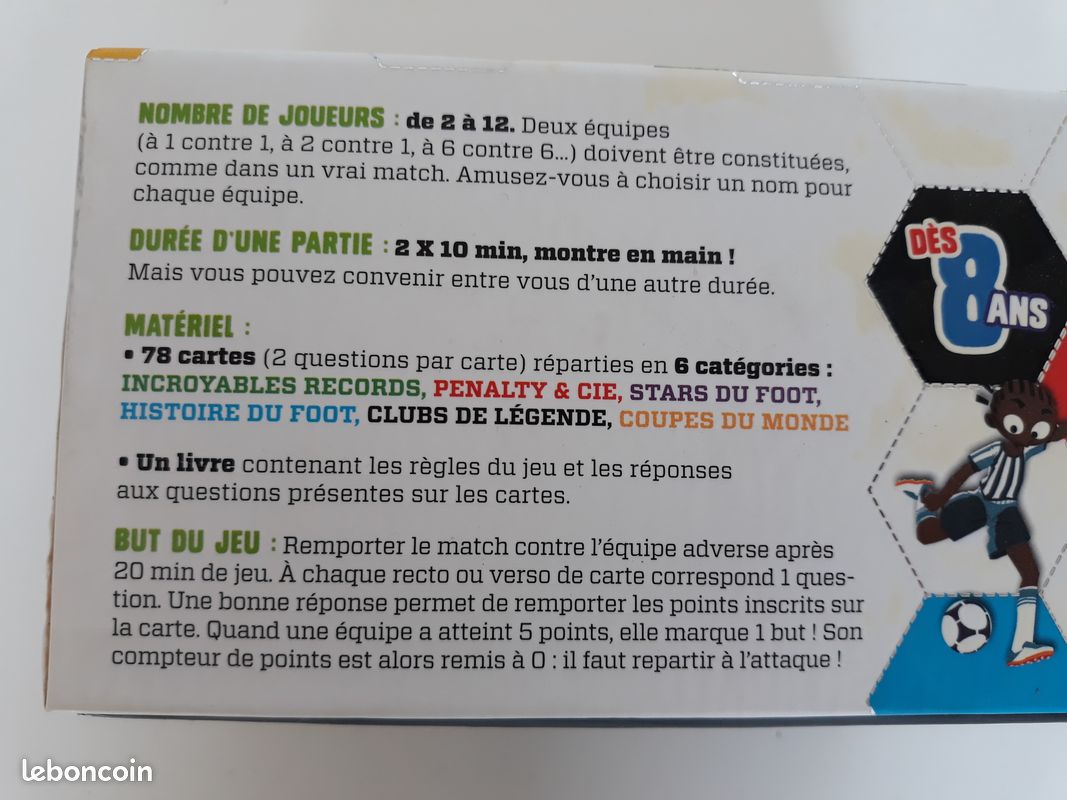 La boite a questions 100 % foot (image 2)