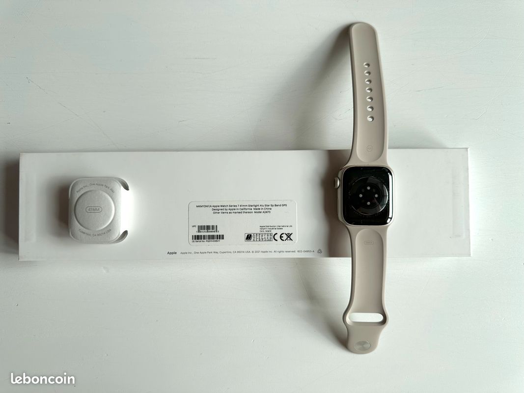 Apple Watch Series 7 (GPS, 41mm) - État Impeccable (image 2)