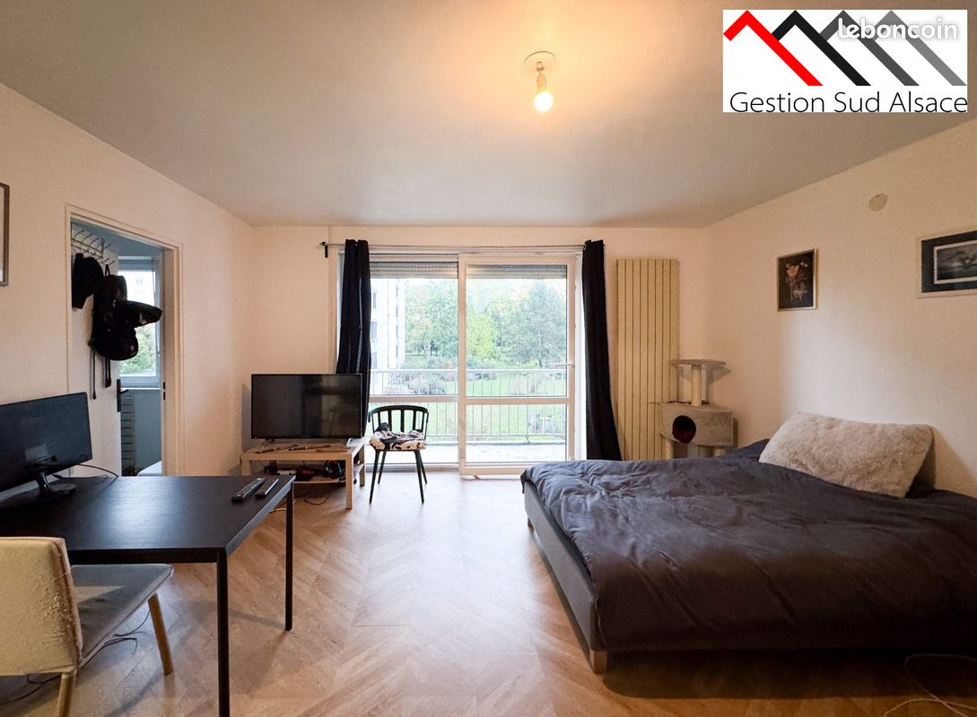 Appartement 1 pièce 34 m² · à Mulhouse · 34 m² · 530 €/mois