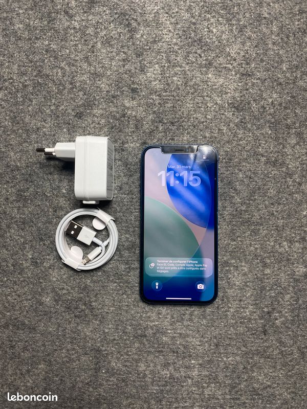 IPhone 12 128 Go Débloqué – Vert – Occasion Bon état