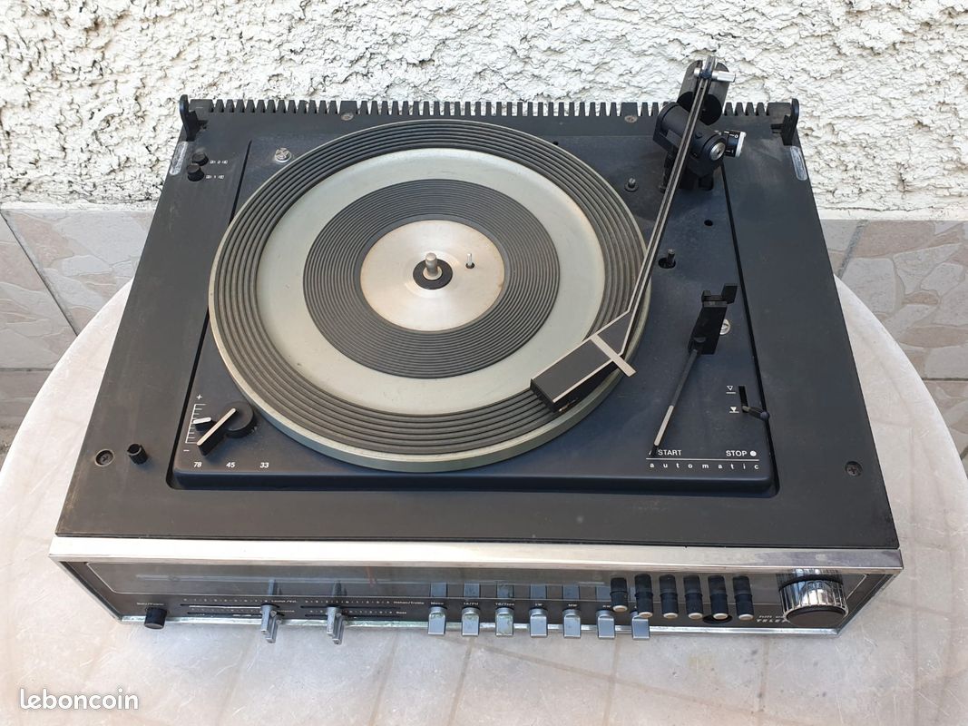 Électrophone Telefunken Vintage - Tourne-disque Valise - Pour Pièces Détachées