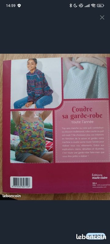 Livres crochet tricot couture (image 6)
