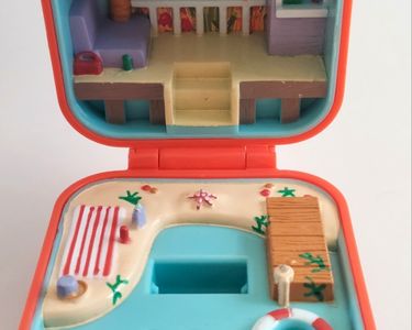 POLLY POCKET BLUEBIRD 1991 Midge's Bedtime Chambre d'Enfant EUR 11,00 - FR