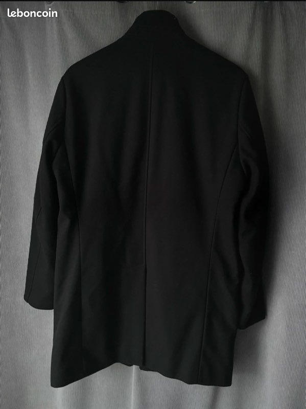 Manteau long noir (image 3)