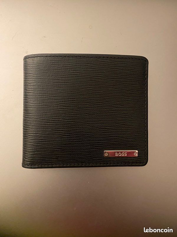 Portefeuille Hugo Boss Cuire Italien Neuf (image 2)