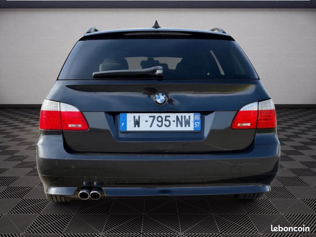 BMW 525d Touring Steptronic 197ch BVA - Cuir GPS Xénon Régulateur (image 6)