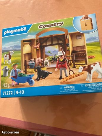Playmobil 71272 – Étable Transportable – Ferme – Neuf