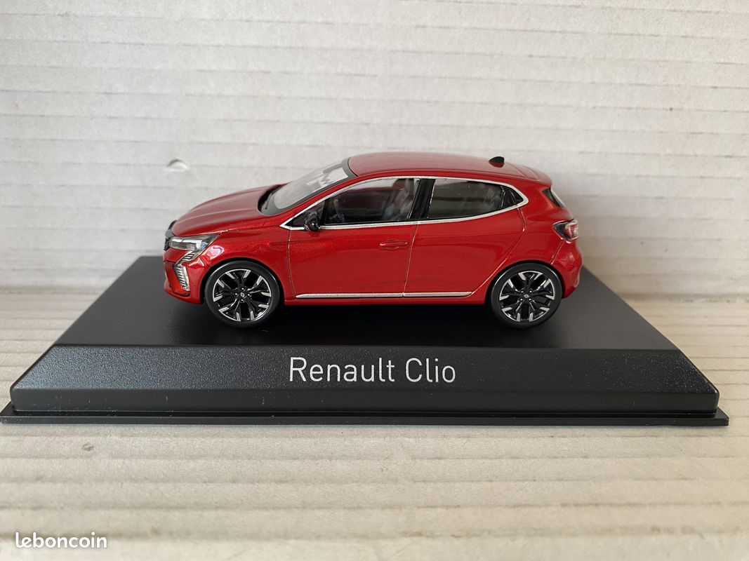 Miniature Norev RENAULT Clio V 2019 noire (boite constructeur) 1/43