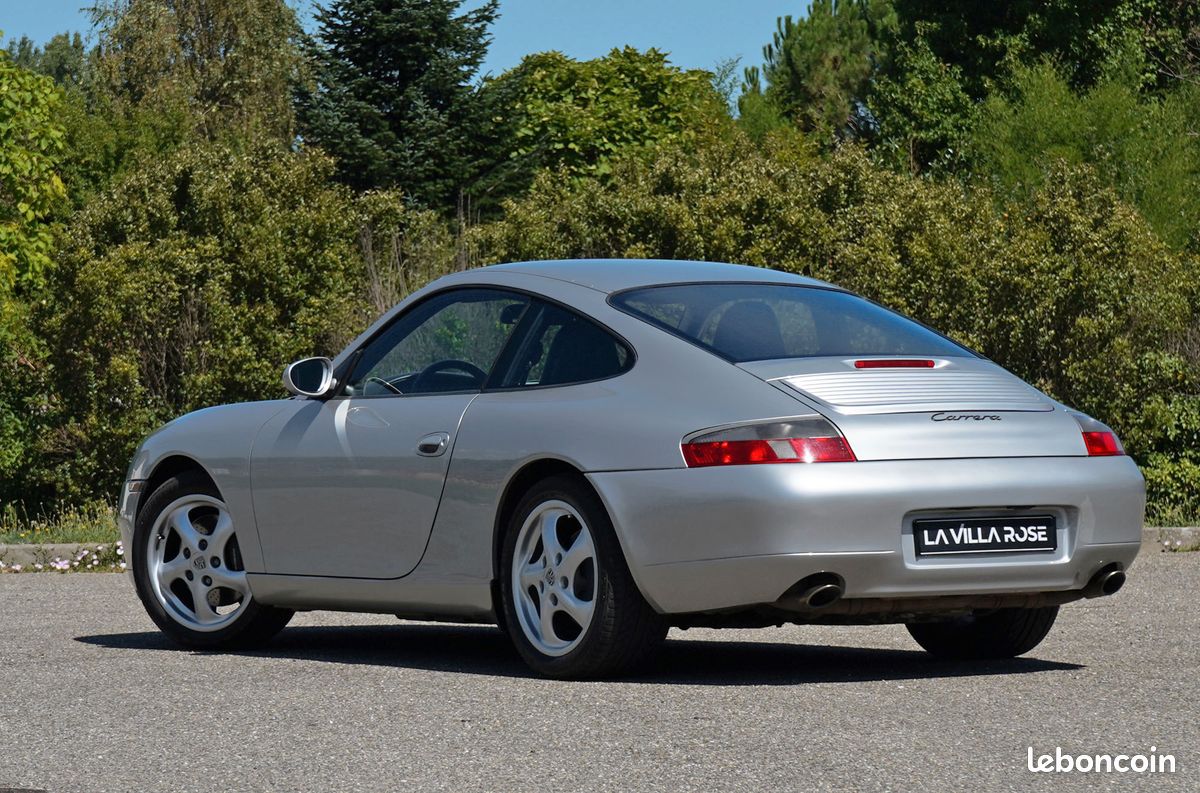 Porsche 996.1 Carrera Boite Mécanique Gris Arctique Intérieur Cuir noir Sièges Chauffants Phares Xénon (image 3)