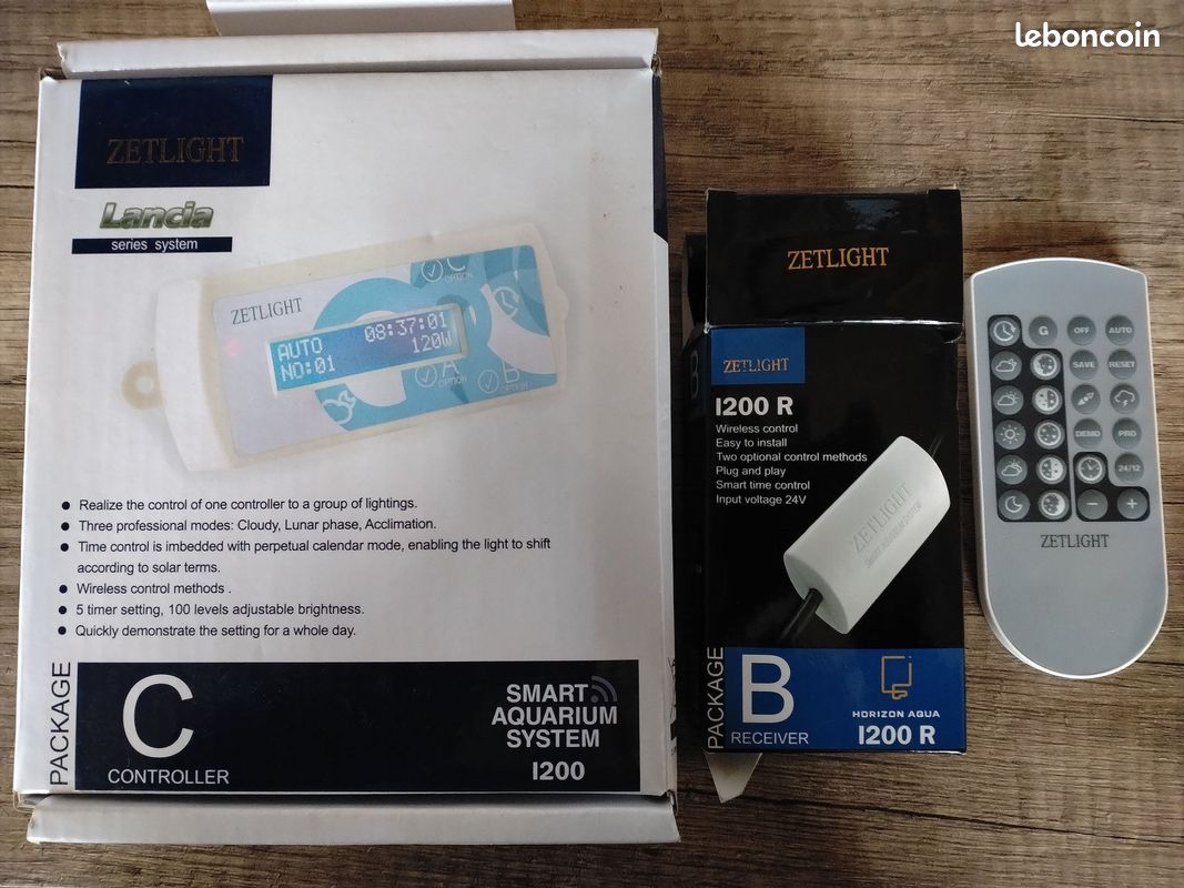 éclairage led programmable aquarium eau douce (image 1)