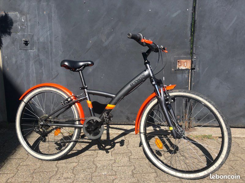 Vtc Original Decathlon Velo 24 Pouces Garcon Velo Enfant VTC Btwin