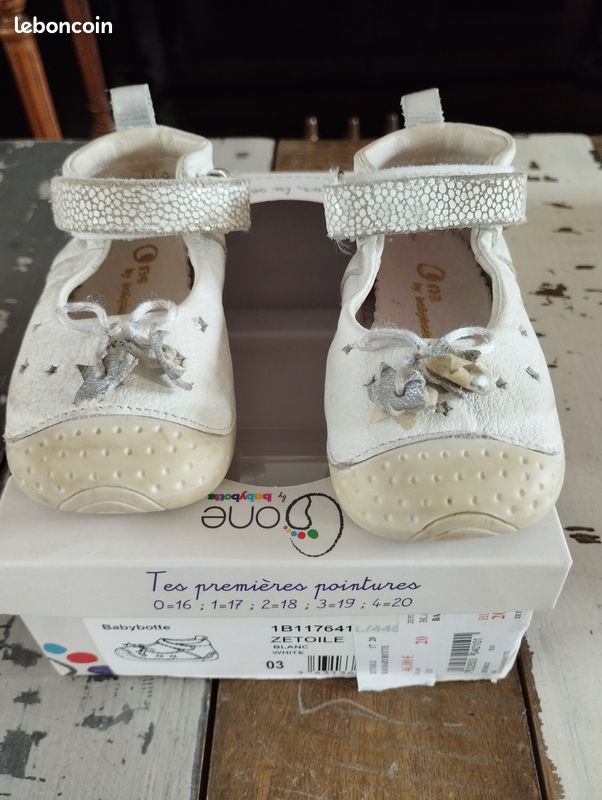 Chaussures bébé fille Babynote Taille 19 Chaussures