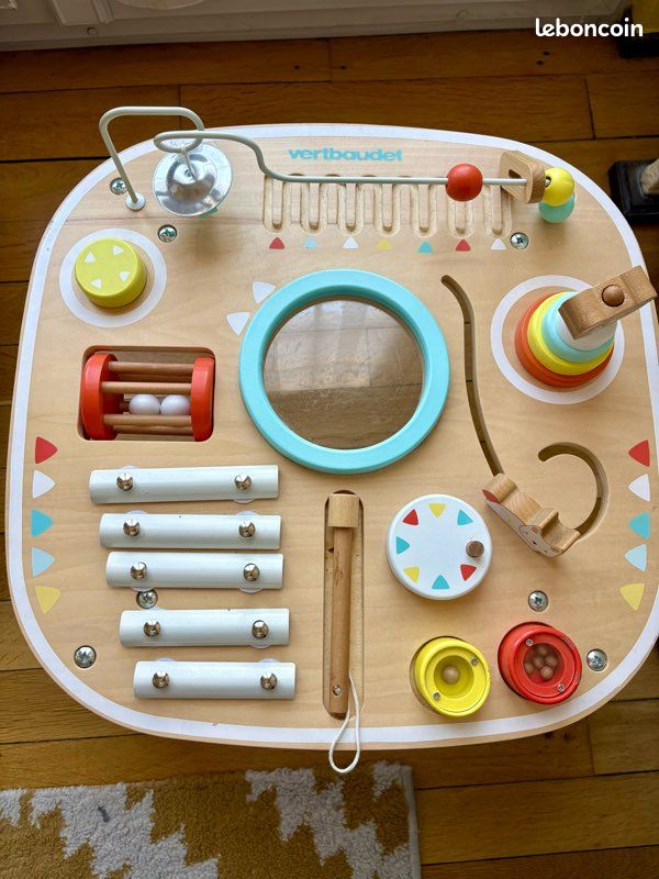 Table d’activités et d’éveil musical Vertbaudet (image 2)