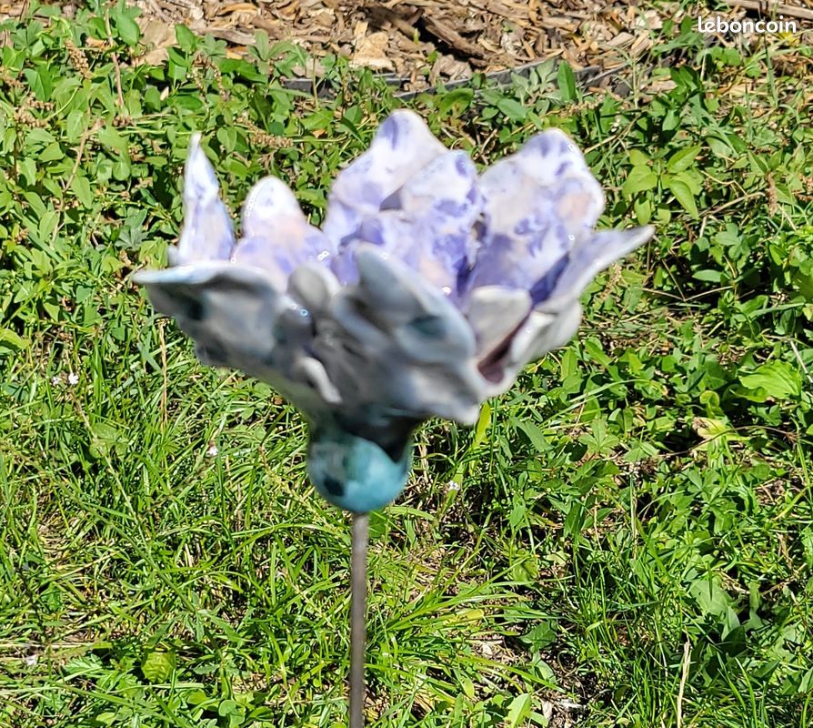 Fleur céramique n ° 309 (image 5)