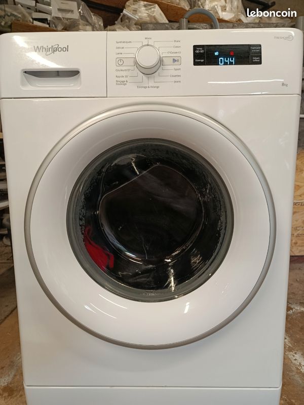 Lave linge Whirlpool 8 kg 1400 trs min A+++ (image 3)