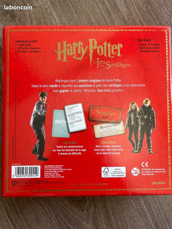 Jeu de Société Harry Potter Le Jeu des Sortilèges (image 2)