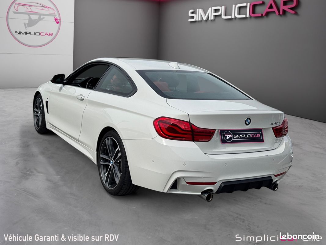 BMW SERIE 4 COUPE F32 LCI 440i 326 ch BVA8 M Sport MALUS PAYER SUIVI BMW AUCUN FRAIS A PREVOIR (image 7)