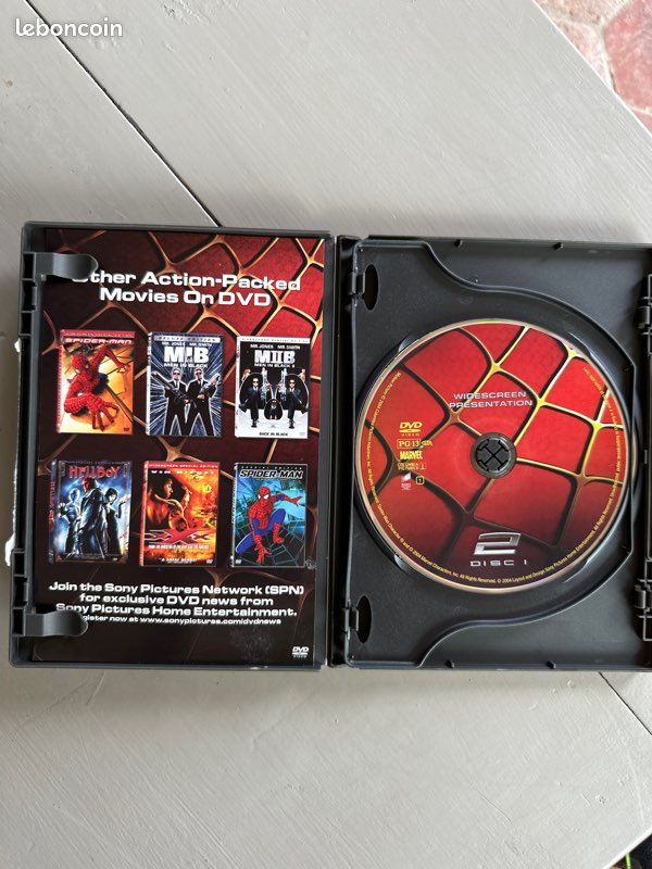 SPIDERMAN 2 DVD zone 1 import (image 3)