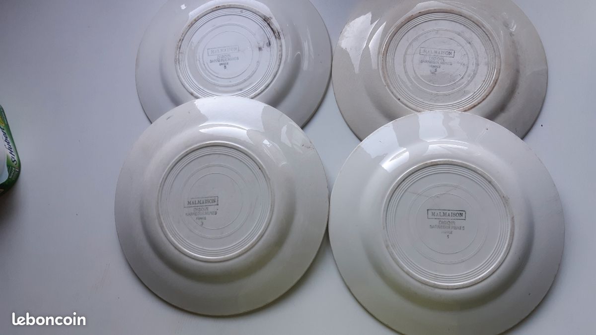 Assiettes Digoin Sarreguemines (image 2)