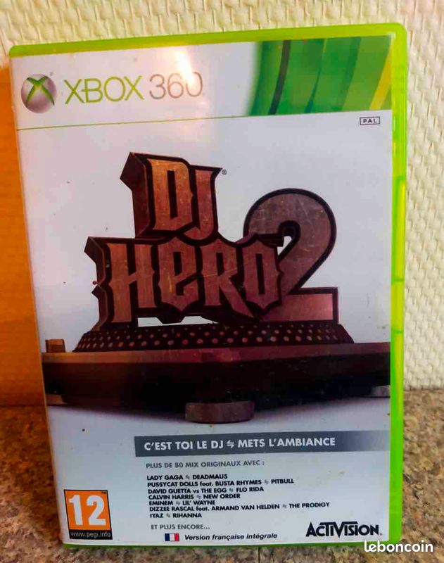Jeu DJ Hero Start The Party / Version Française Intégrale / Activision Xbox 360