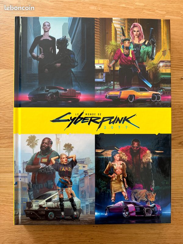 Artbook Cyberpunk 2077 – Livre D'art – État Correct (occasion)