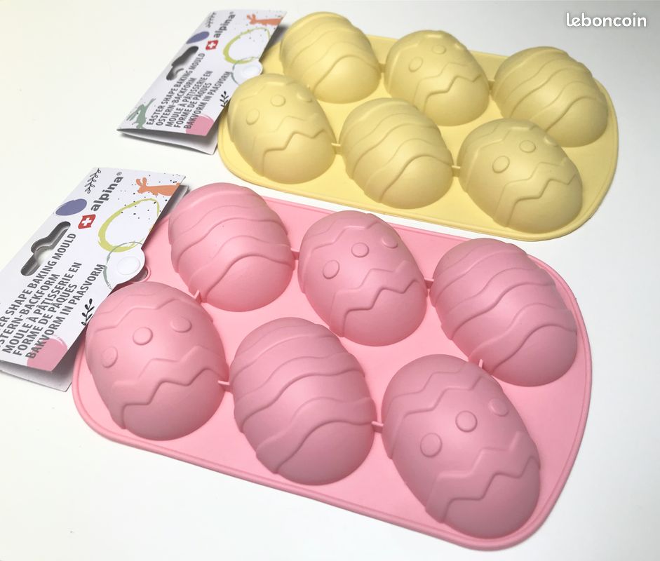 Moule Tablette Chocolat Œuf de Pâques 14 x 9,2 cm (x2) Chocolate World :achat, vente - Cuisine Addict