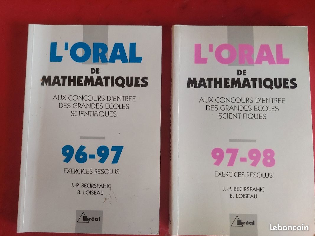 Oral de Mathematiques et de Physique Chimie (image 1)