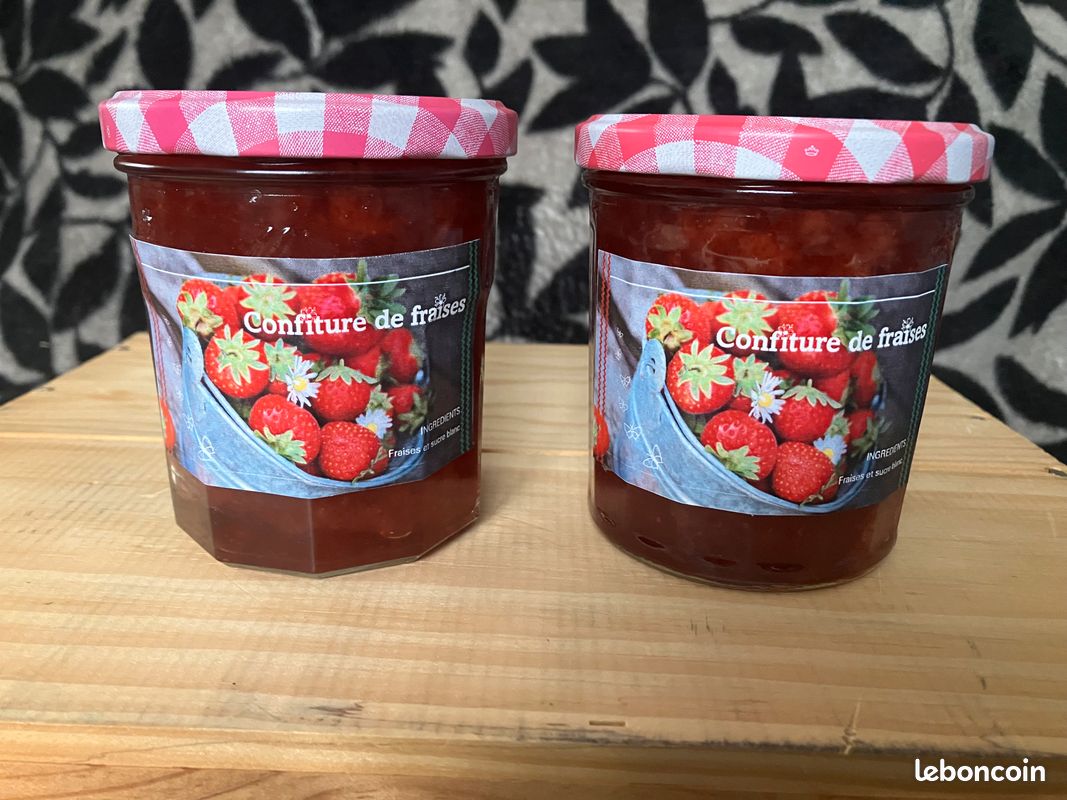 Confiture de fraises maison (image 1)