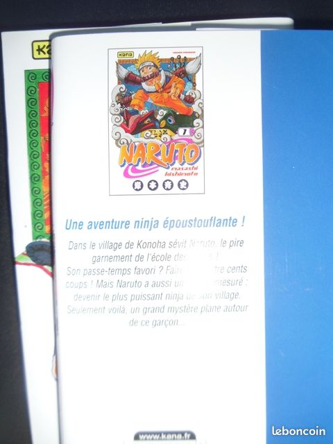 Naruto tomes 1 à 3 (mangas) (image 4)
