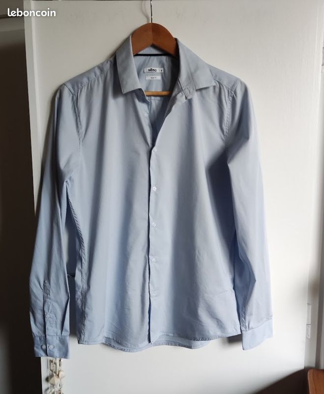 Chemise slim fit Gémo neuve – T S (image 2)
