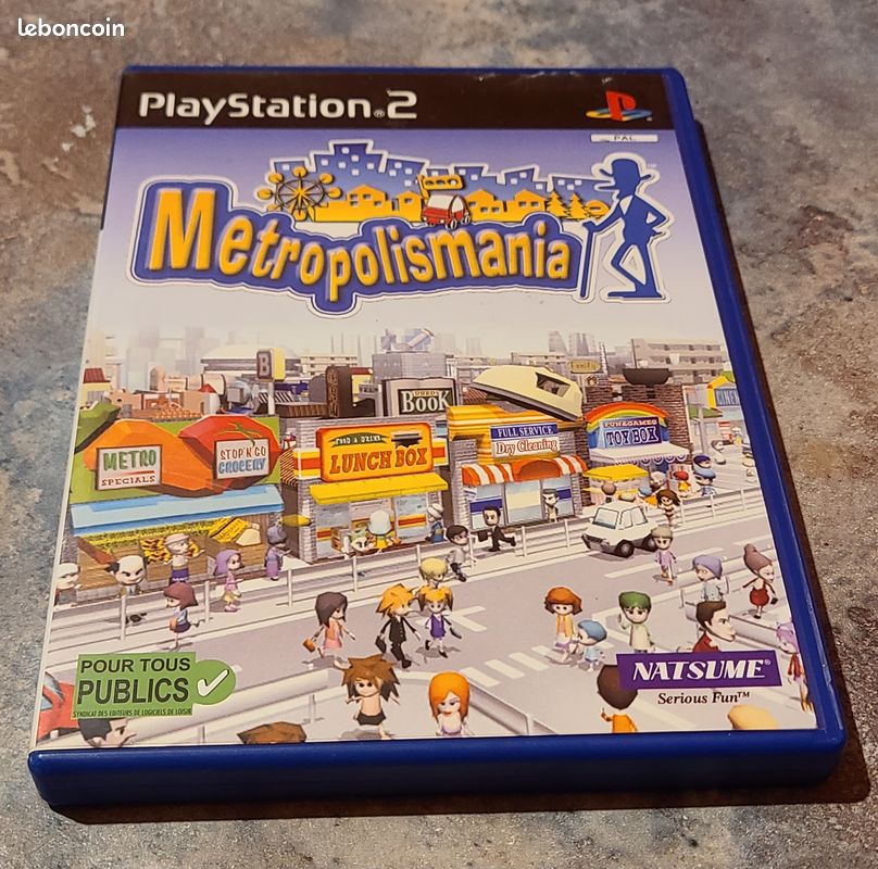 Metropolismania - Jeu PS2 PlayStation 2 - Version PAL - Bon État