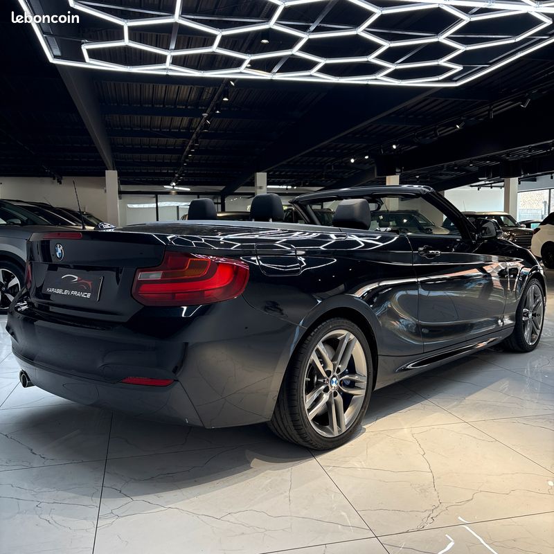 BMW 225d Cabriolet 2.0l 225ch Bi-Turbo Pack M Excellent Etat 46.016km (image 5)