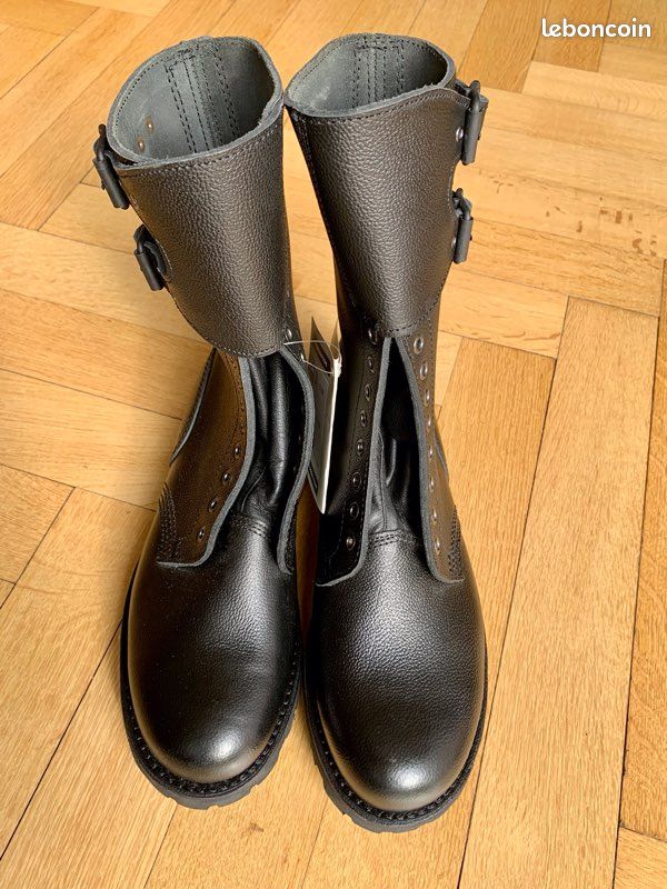 Bottes De Marche Iturri Taille UK 9 Homme, Cuir, Haute Résistance, Issue De L'armée - état Occasion, Parfaites Randonnée