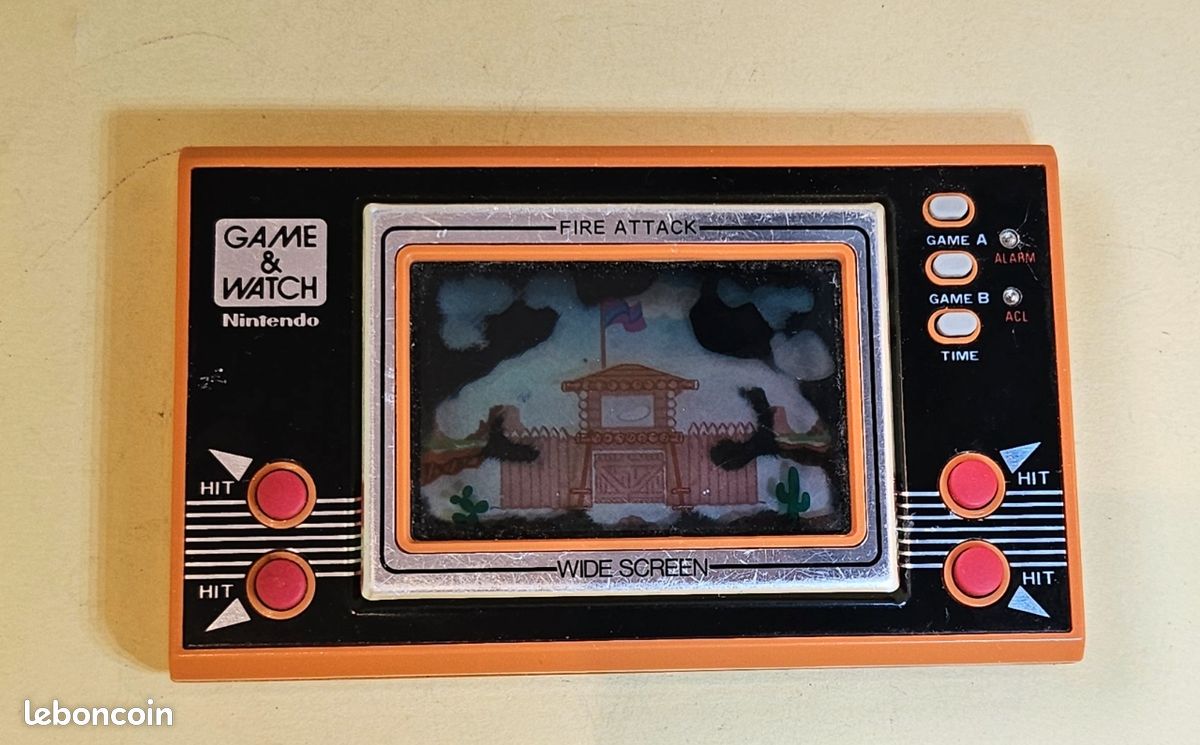 Nintendo Game & Watch Vintage - Fire Attack ID-29 (1982) - TESTÉ 