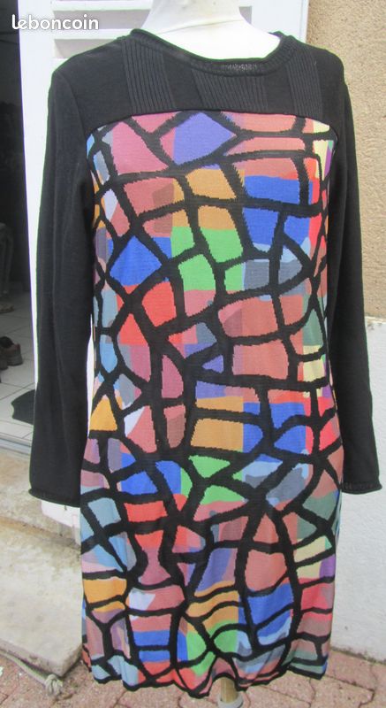 Robe en maille neuve Aventures des Toiles taille 46 (image 1)