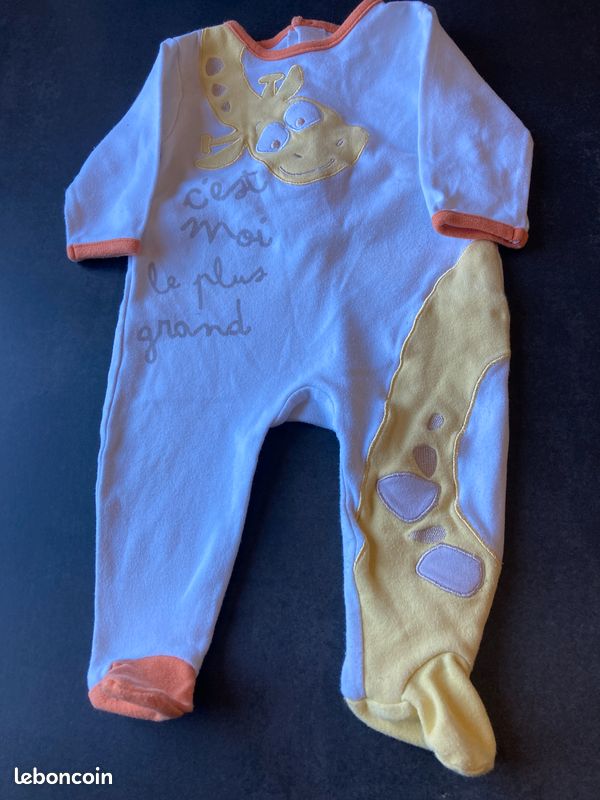 Lot de cinq pyjamas pour bébé (image 4)
