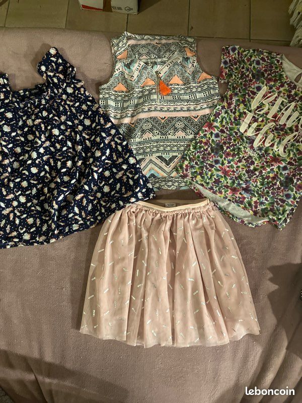 Maillots été et jupe fille 10 ans (image 1)
