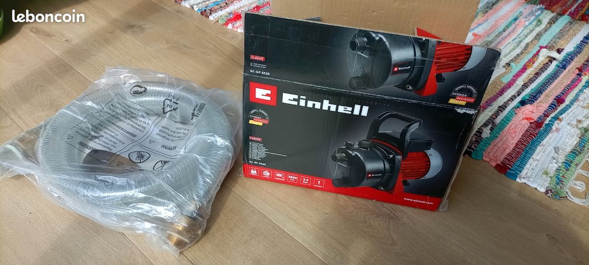 Pompe Einhell+ tuyau 4 m NEUFS (image 1)
