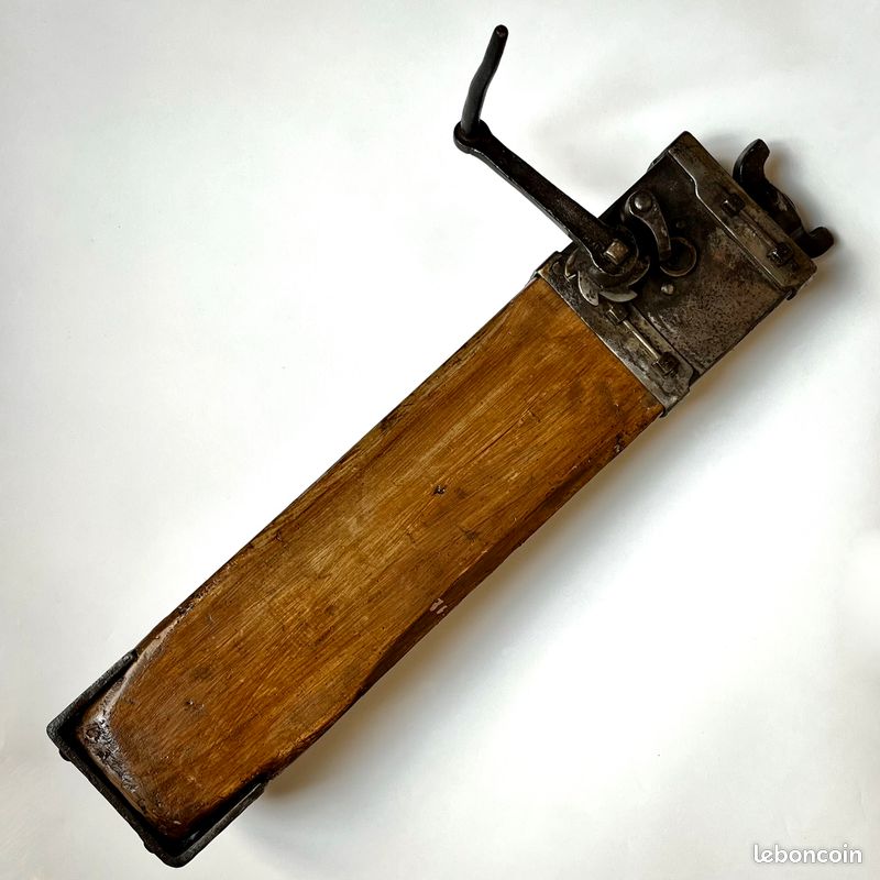 Caddie à Outils En Bois Artisanal Primitif - Fin XIXe Siècle - Original