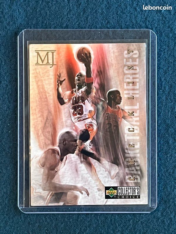 🏀 NBA Upper Deck 1994-95 / Michael Jordan - Basketball Heroes Checklist (Chicago Bulls) (image 1)