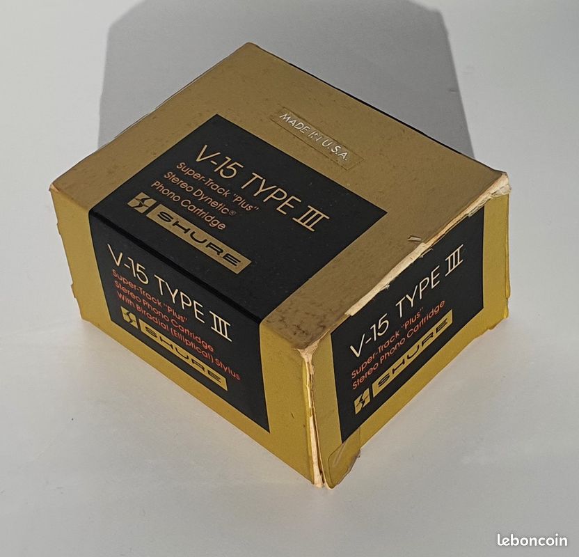 Cellule Shure V15 III-FM – Pour Pièces Ou Réparation – Sans Diamant