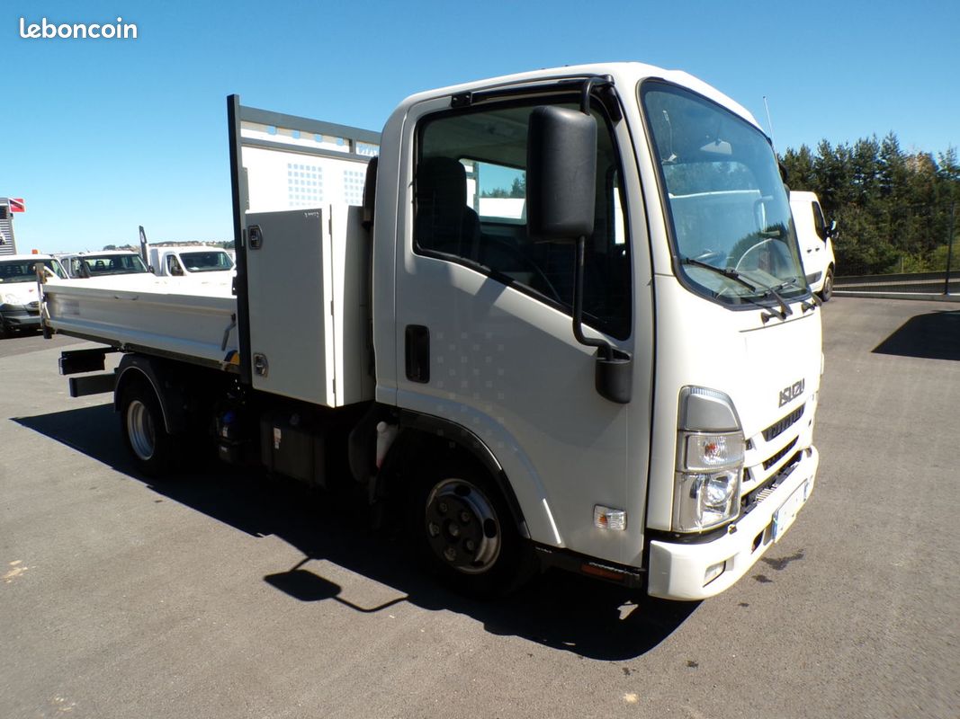 Isuzu NLR 1.9l 120 BENNE + COFFRE (image 2)