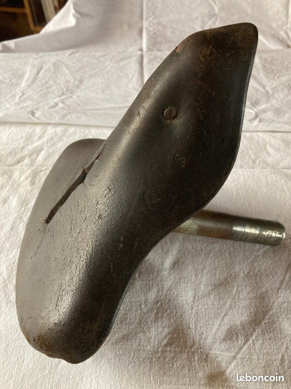 Selle vélo cuir ancienne (image 2)