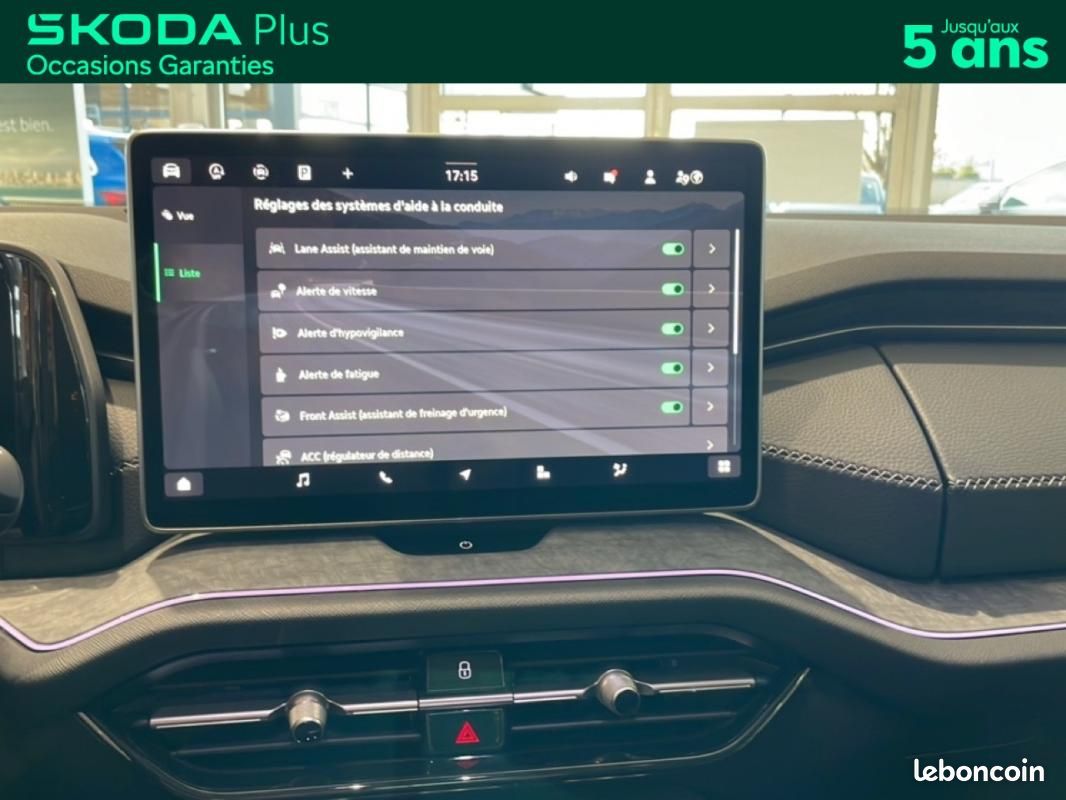 Skoda Kodiaq 1.5 TSI 150 ch Hybrid ACT DSG7 7pl Plus Suite Noir (image 22)