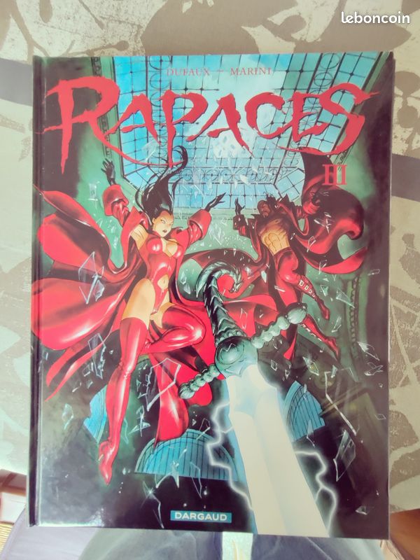 BD Rapaces tome 3 EO (image 1)